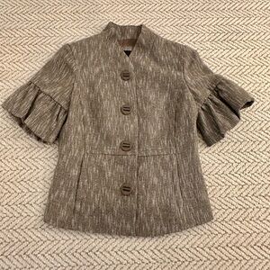 Magaschoni blazer with cinched back